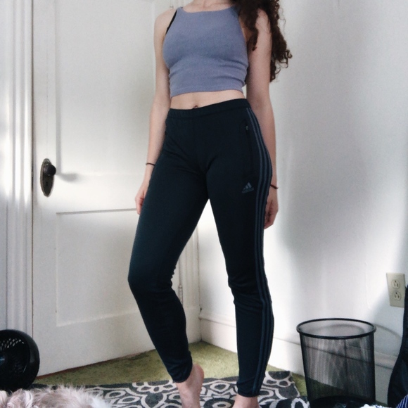 Adidas Dark Gray Climacool Workout Joggers - Picture 7 of 8